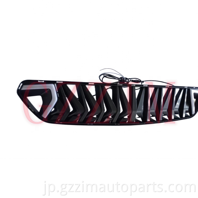 Modified Black Front  Middle Grille Used For  Mustang RTR Style